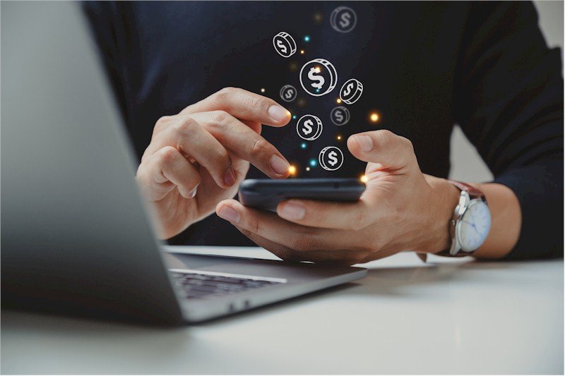 Booking a service using a phone and calendar